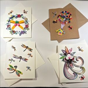 Red and Pink Nature-Inspired Art Collection